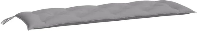 vidaXL Gartenbank-Auflagen 2er-Set Grau aus wasserabweisendem Oxford-Gewebe B/T/H: 150 x 50 x 7 cm - Bild 1