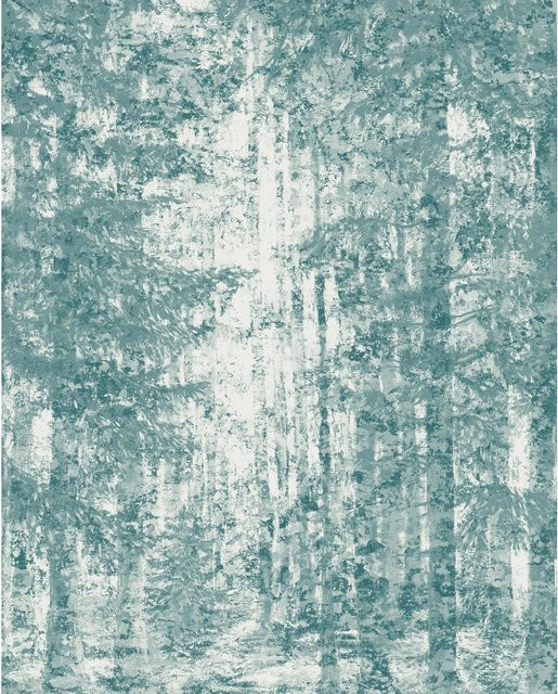 Komar Fototapete Endless Energy Vlies in Petrol, B: 200 cm x H: 250 cm - Bild 1