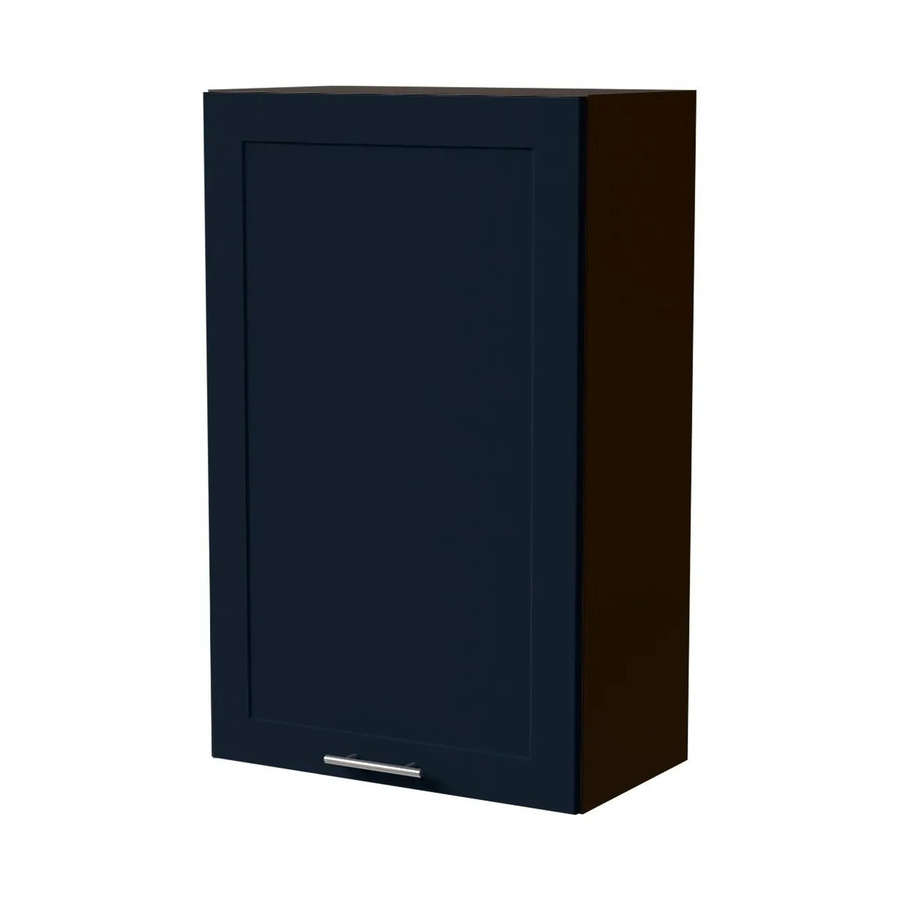 Feldmann-Wohnen Hängeschrank Oslo W4/60/60 Lava / Indigo Matt, Breite: 60 cm, Tiefe: 32,5 cm, Höhe: 96 cm - Bild 2