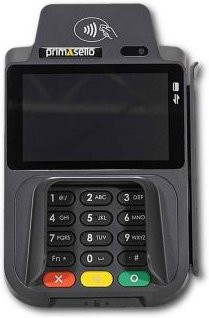 primasello SmartPay P20 Zahlungsterminal mit Android, 5 Zoll Touchdisplay, PIN-Pad, NFC, Akkubetrieb, schwarz - Bild 1