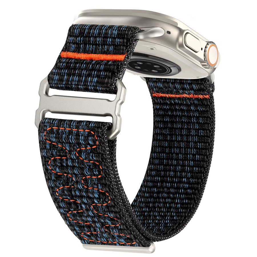 LCAPLE Uhrenarmband Textil/NATO, Schwarz, Unisex - Bild 2