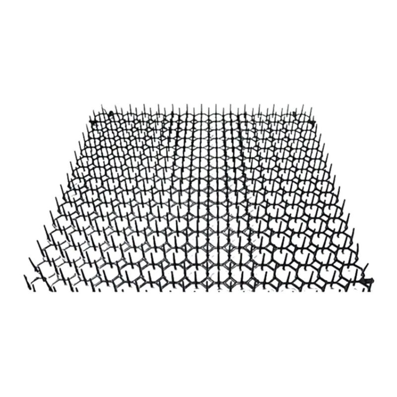 Anti-Katzen Abwehr Matte mit PP Spikes in Schwarz, B/B: 34 x 42 cm, langlebiges Garten-Zubehör - Bild 4