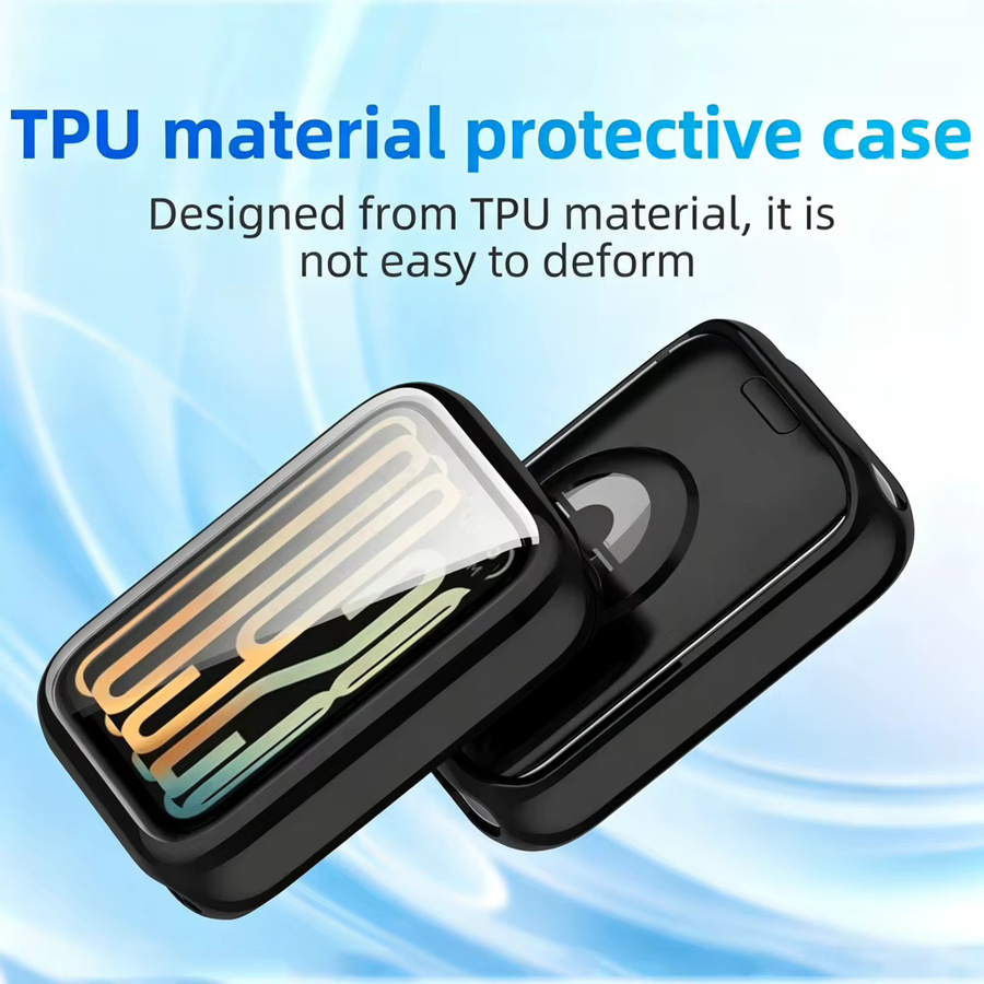 Xiaomi Displayschutz-Hülle für Xiaomi Band 10 Pro/9Pro, Schwarz, TPU - Bild 5