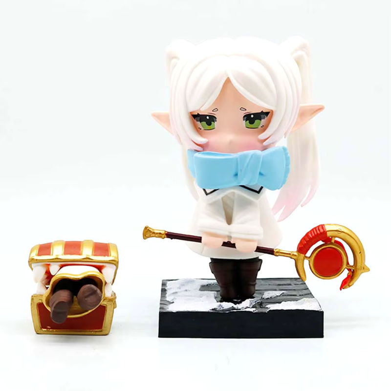 Bandai Anime Frieren Actionfigur aus PVC, mehrfarbiges Sammlerstück als Desktop-Ornament, Höhe: 17 cm - Bild 3