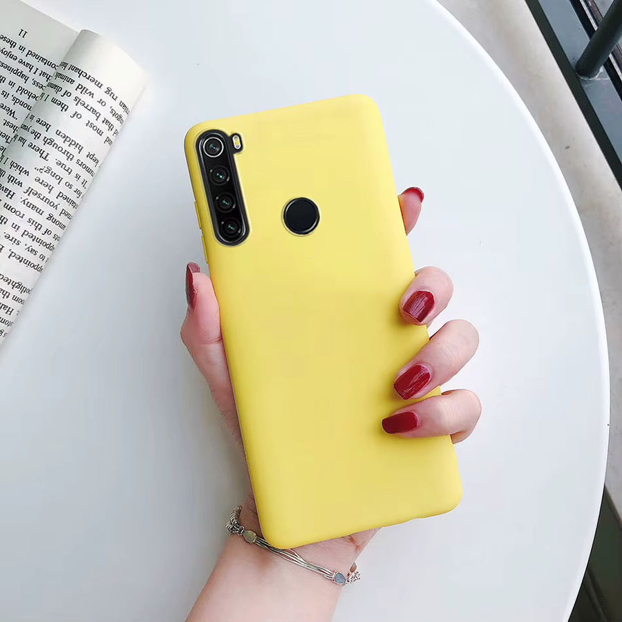 Silikon Handyhülle Candy für Xiaomi Redmi Note 8T 9 10 Pro 9T 8 8A 9A 7 7A 5 5A 6 6A in Schwarz - Bild 2