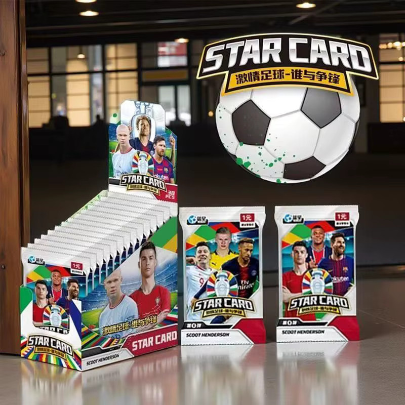 Panini Fußball-Superstar Laser-Dynamik Goldfolie Karten, 30er Set - Bild 2