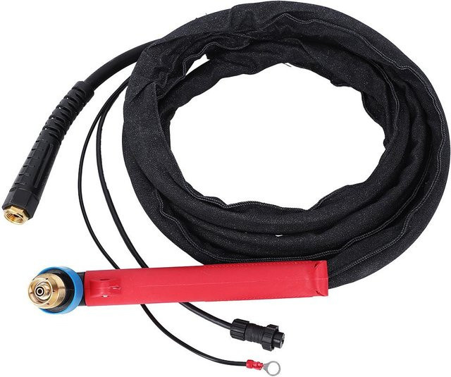 Aimo Inverter Plasma Schneiderpistole P80 Schneidbrenner mit 4 Meter Kabel in Rot - Bild 1