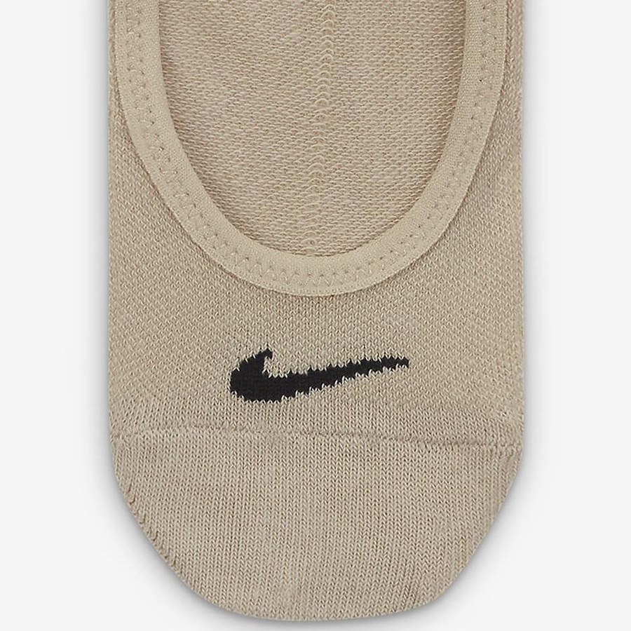 Nike Unsichtbare Socken Damen, Schwarz Weiß Grau - Bild 2