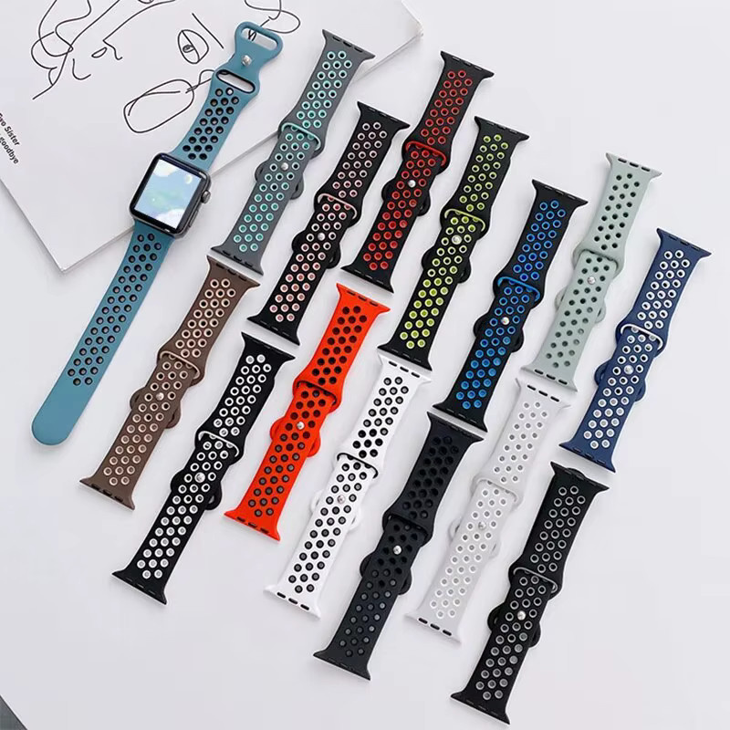 Apple Uhrenarmband Silikon, Unisex - Bild 5