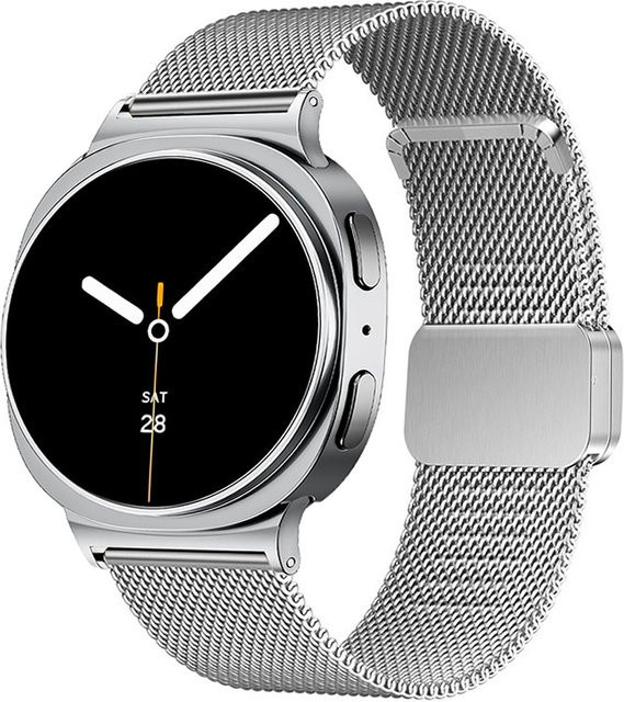 Milanaise-Armband für Samsung Galaxy Watch, Edelstahl, Unisex - Bild 1