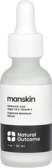 Natural Outcome Manskin Supreme Moisture Serum, 30 ml, fragrance-free - Bild 1