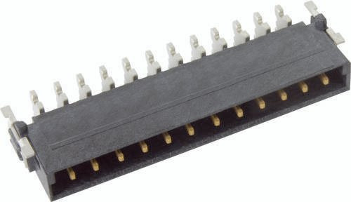 HARTING Messerleiste 15550122601333 aus Messing in Schwarz - Bild 1