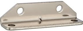 Riegler Fußbefestigung LB für Kurzhubzylinder ACQ/ASQ, Kolben-Ø 63 mm, Silber - Bild 1