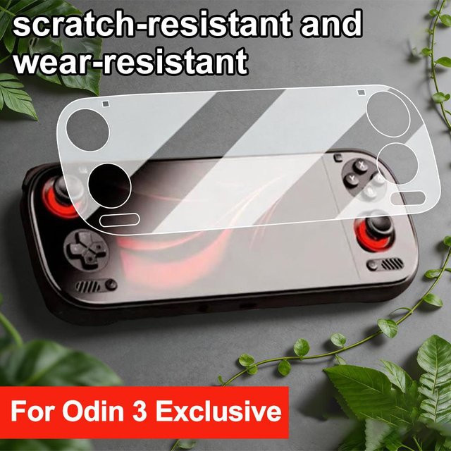 AYN Displayschutzfolie für Odin 3, transparentes Anti-Scratch-Glas für deine Spielkonsole - Bild 1
