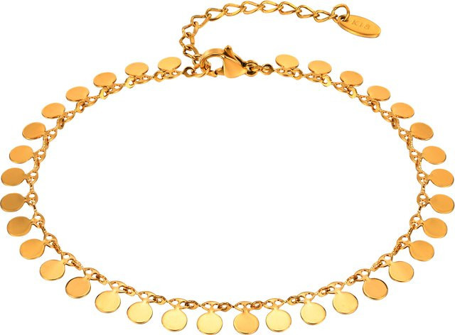 Meaeguet Fußkettchen, Edelstahl, Gold, Damen - Bild 1