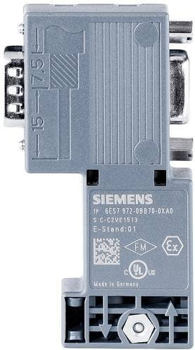 Siemens SPS-Anschlussstecker 6ES7972-0BB70-0XA0 in Grau - Bild 1