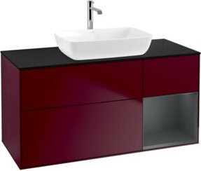 V&B Waschtischunterschrank Finion in Lackausführung, Breite: 120 cm, Tiefe: 50,1 cm, Höhe: 50,1 cm - Bild 1