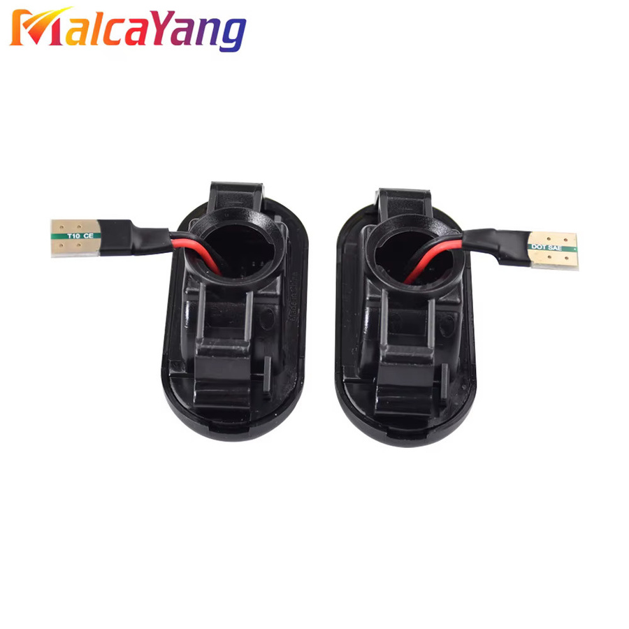 Malcayang LED Seitenmarkierungslicht mit Repeater Blinker für Nissan Tiida C11, Note E11, Ne11, Micra K12, Navara D40 und Qashqai J10 - Bild 3
