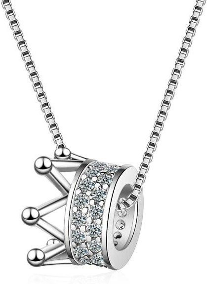 YIRAN Jewelry Halskette 925 Silber, Zirkonia, Damen - Bild 1