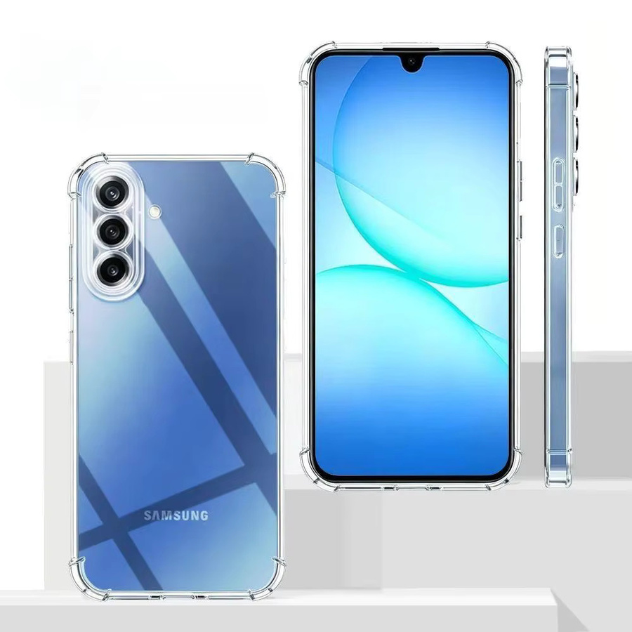 Transparente Silikon Handyhülle für Samsung Galaxy M17 und M17E - Bild 2