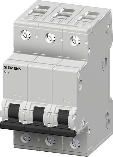 Siemens Leitungsschutzschalter 5SY4301-6 3-polig 1A 400 V/AC grau - Bild 1