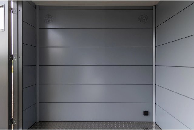 Telluria Innenwandverkleidung Classico 3330 Lounge XL aus Stahl in Hellgrau, B: 210 cm, H: 300 cm - Bild 1
