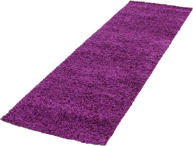 Ayyildiz Hochflorteppich Life Shaggy-Stil Violett B: 60 cm, T: 110 cm - Bild 1