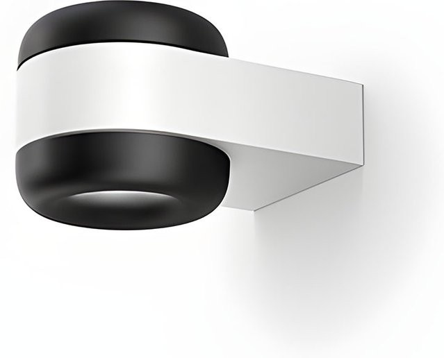 Serien Lighting Cavity Wall S LED-Wandleuchte in Weiß und Schwarz mit warmweißem Licht (3000K) - Bild 1