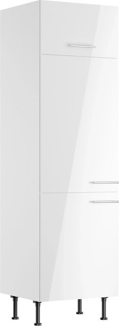 Optifit Küchen-Hochschrank Rurik986 für Kühlschrank in Weiß, B/T/H: 60 x 58,4 x 211,8 cm - Bild 1