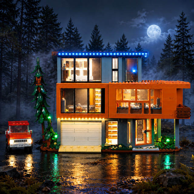 HPROSPER 5V LED-Licht für LEGO Twilight: The Cullen House 21354, dekorative Lichter mit Batteriekasten - Bild 1