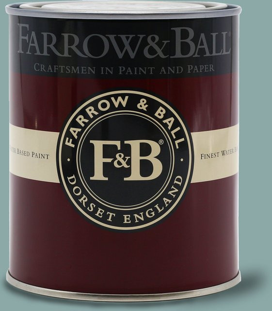 Farrow & Ball Exterior Eggshell Farbe Ballroom Blue 24 in Blau, 0,75 l - Bild 1