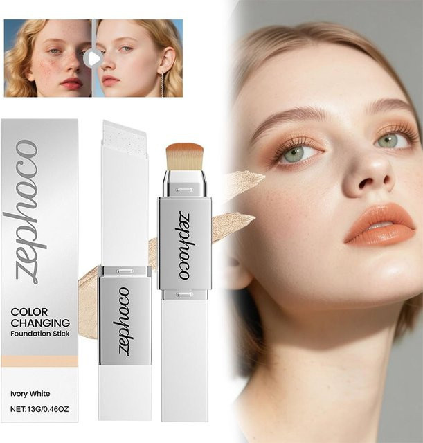 Zephoco Foundation Stick, Ivory White, Unisex - Bild 1