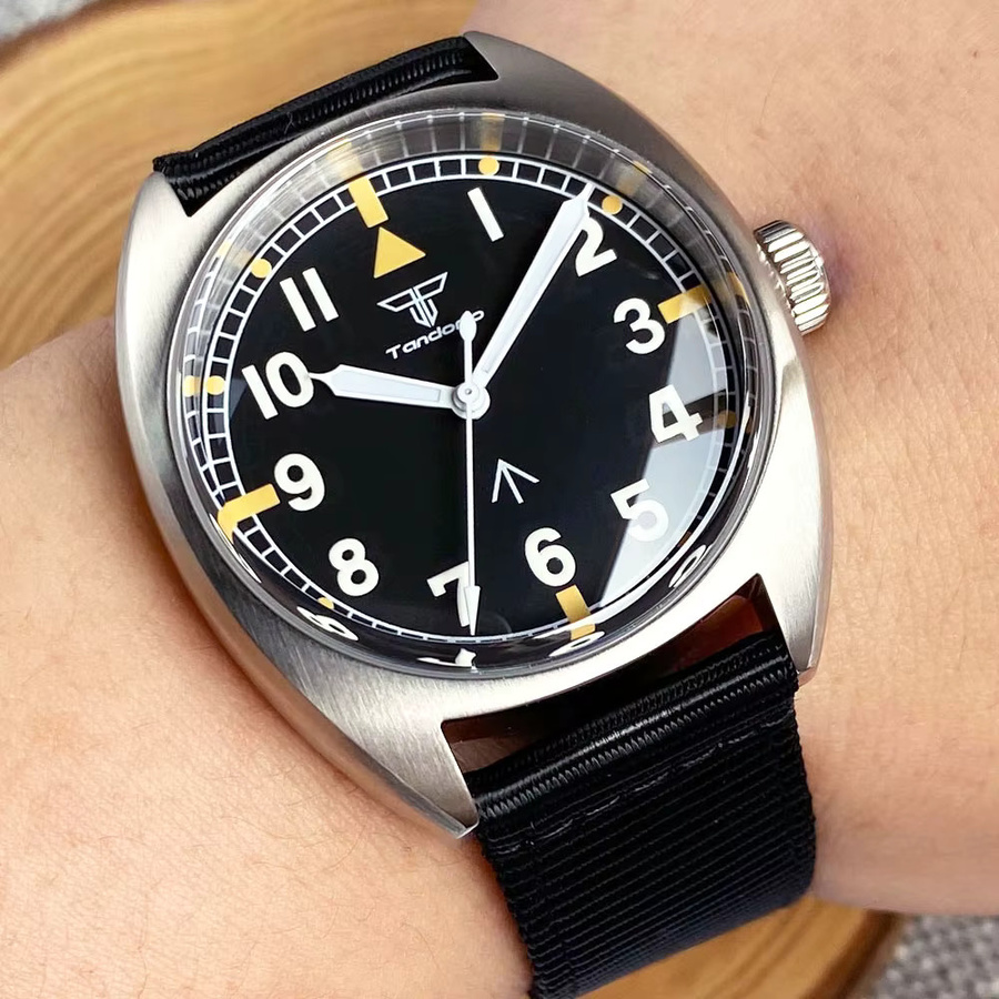 Tandorio Armbanduhr Automatik, Edelstahl, 39 mm, Herren - Bild 2