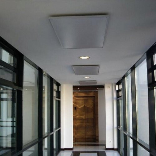 XIMAX Infrarotheizung aus Aluminium, weiß, Deckenmontage - Bild 1