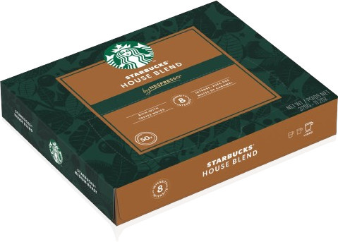 Starbucks House Blend, Kaffeekapseln, Nespresso Original, 50 Stück - Bild 1