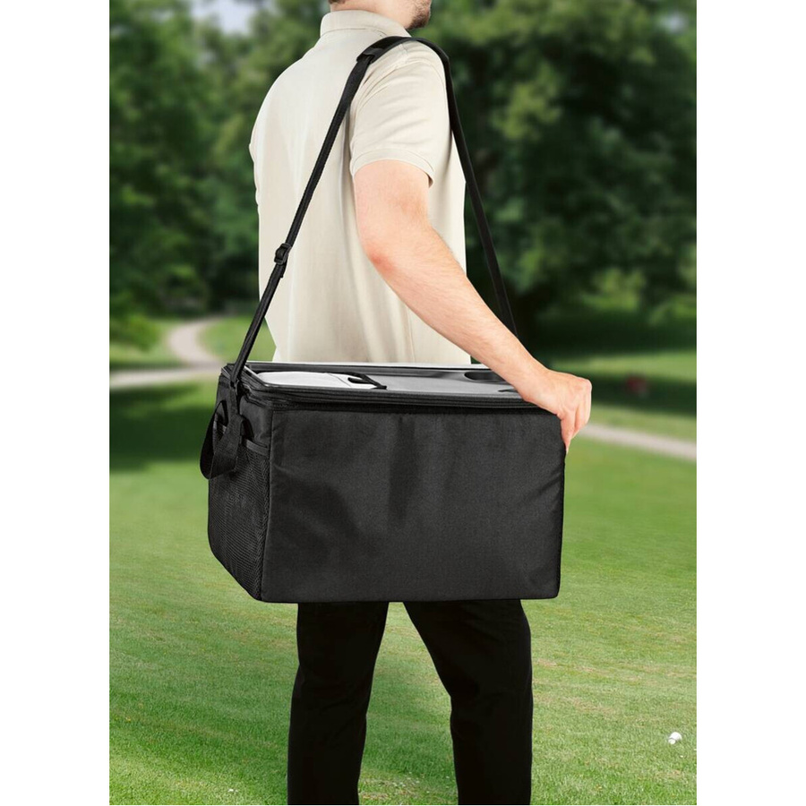 EASYmaxx Kühltasche faltbar 30l schwarz/dunkelgrau - Bild 4