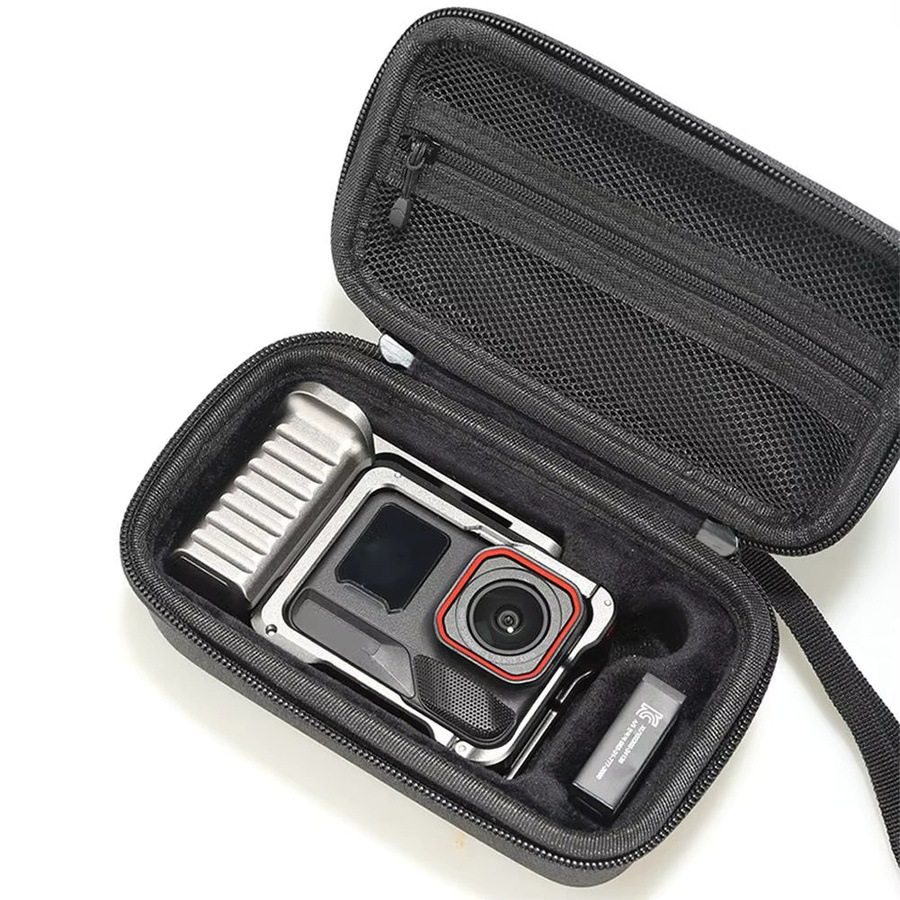 Insta360 Ace Pro 2 Aluminium-Schutzgehäuse mit Aufbewahrungstasche und Käfig-Set in Schwarz - Bild 5