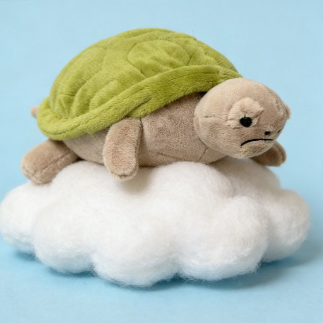 XUYUAN Timmy Turtle Ornament Multicolour Tischdekoration für Wohnzimmer und Schreibtisch - Bild 1
