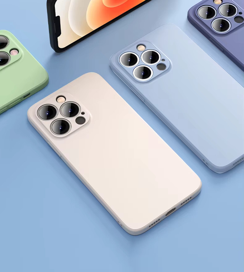 Flüssigsilikon Handyhülle für Apple iPhone in Grün - Bild 2