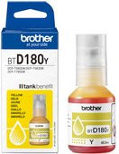 Original Brother Tintenflasche BTD180Y Gelb für Inkjet-Drucker, Ergiebigkeit ca. 5000 Seiten - Bild 1