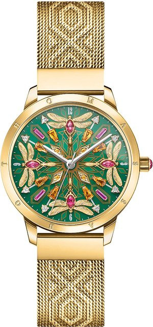 Thomas Sabo Damenuhr, Edelstahl, Quarz, 33 mm, Grün, 5 ATM - Bild 1