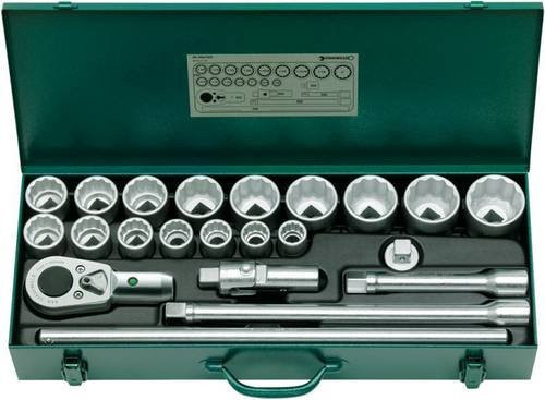 Stahlwille Steckschlüsselsatz 55A/16/6 in Silber, 3/4 Zoll, 20 mm - Bild 1
