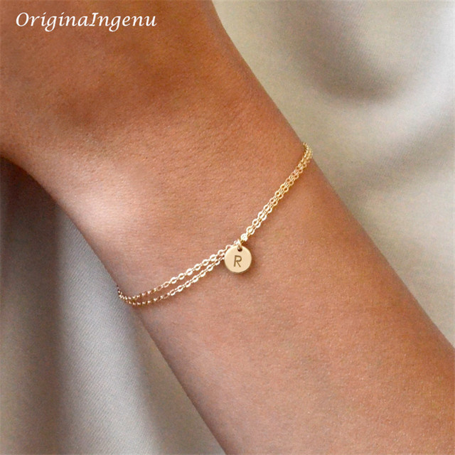 OriginaIngenu Armband, 14 Karat Gold gefüllt, personalisiert - Bild 1