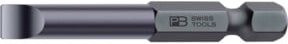 PB Swiss Tools Schlitzklinge für Schraubendreher mit 3,5 mm Schneidenbreite und E 6,3 Schaft in Grau - Bild 1