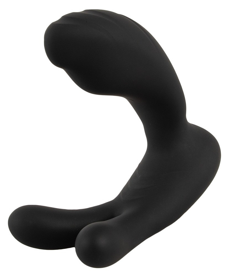 Sweet Smile Vibrator RC G-&P-Spot mit Klitoris- und Hodenstimulator in Schwarz - Bild 3