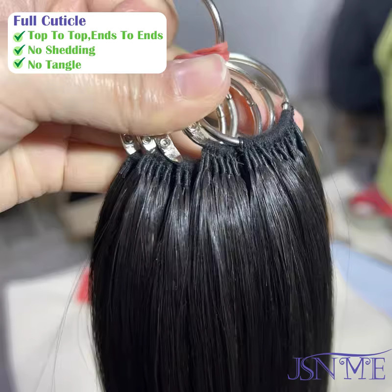 JSNME Third Feather Haarverlängerungen aus Remy-Echthaar, Damen - Bild 4