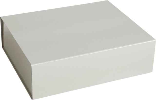 HAY Colour Storage L Box aus Karton in Grau - Bild 1