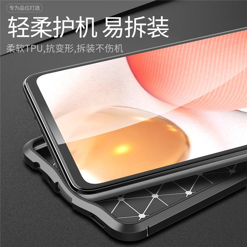 Stoßfeste Handyhülle für Samsung Galaxy A52 aus Leder in Schwarz - Bild 4
