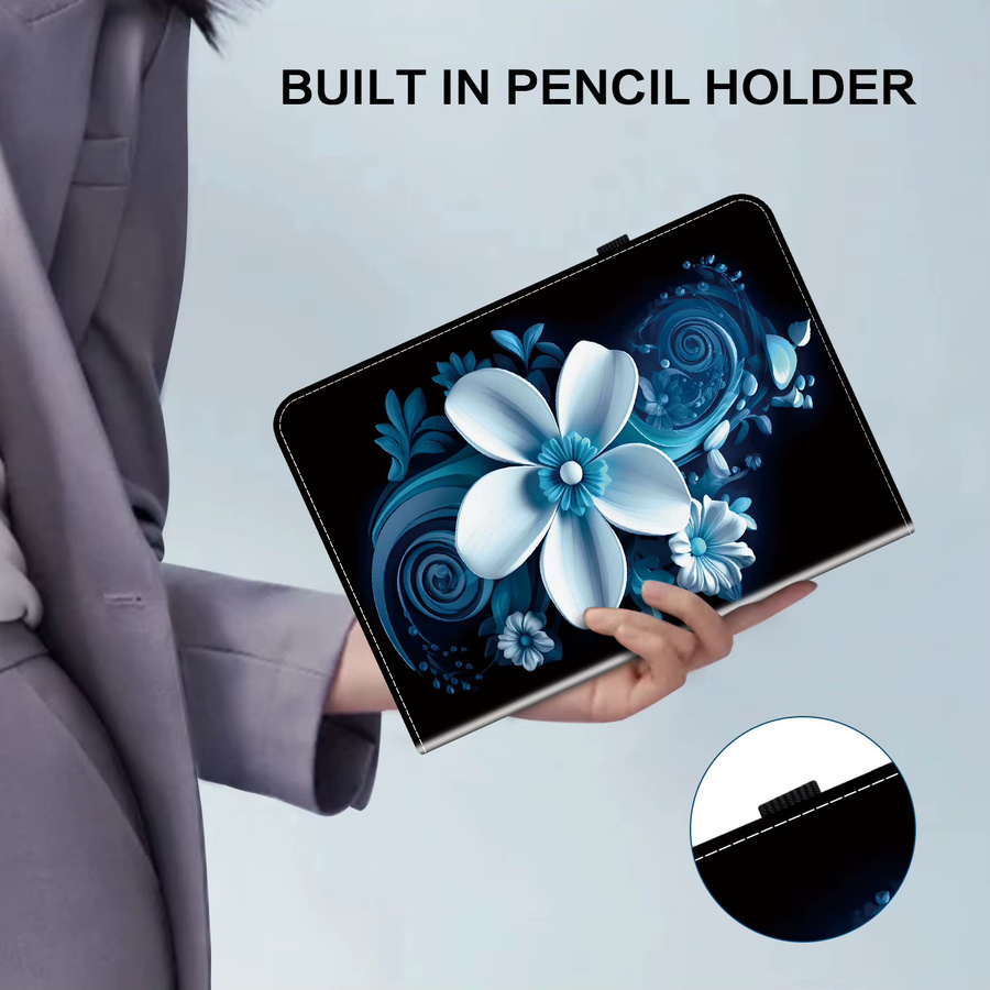 JESSLEI Leder-Flip-Cover Tablet-Hülle für Realme Pad 2 11.5, Pad Mini 8.7, OPPO Pad Mini 8.8 SE, Air 10.36 und Realme Pad 10.4 X - Bild 3
