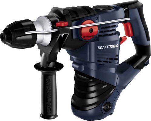 KRAFTRONIC Bohrhammer KT-BH 1600 mit 1600 W und 800 U/min in Blau-Schwarz-Multicolor - Bild 1